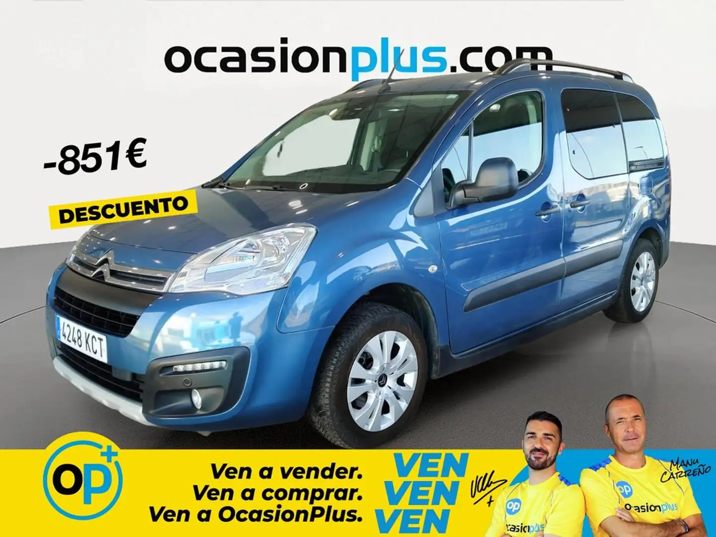 Citroen Berlingo B. Multispace 1.2 PureTech S&S 20 Anivers Azul - 1