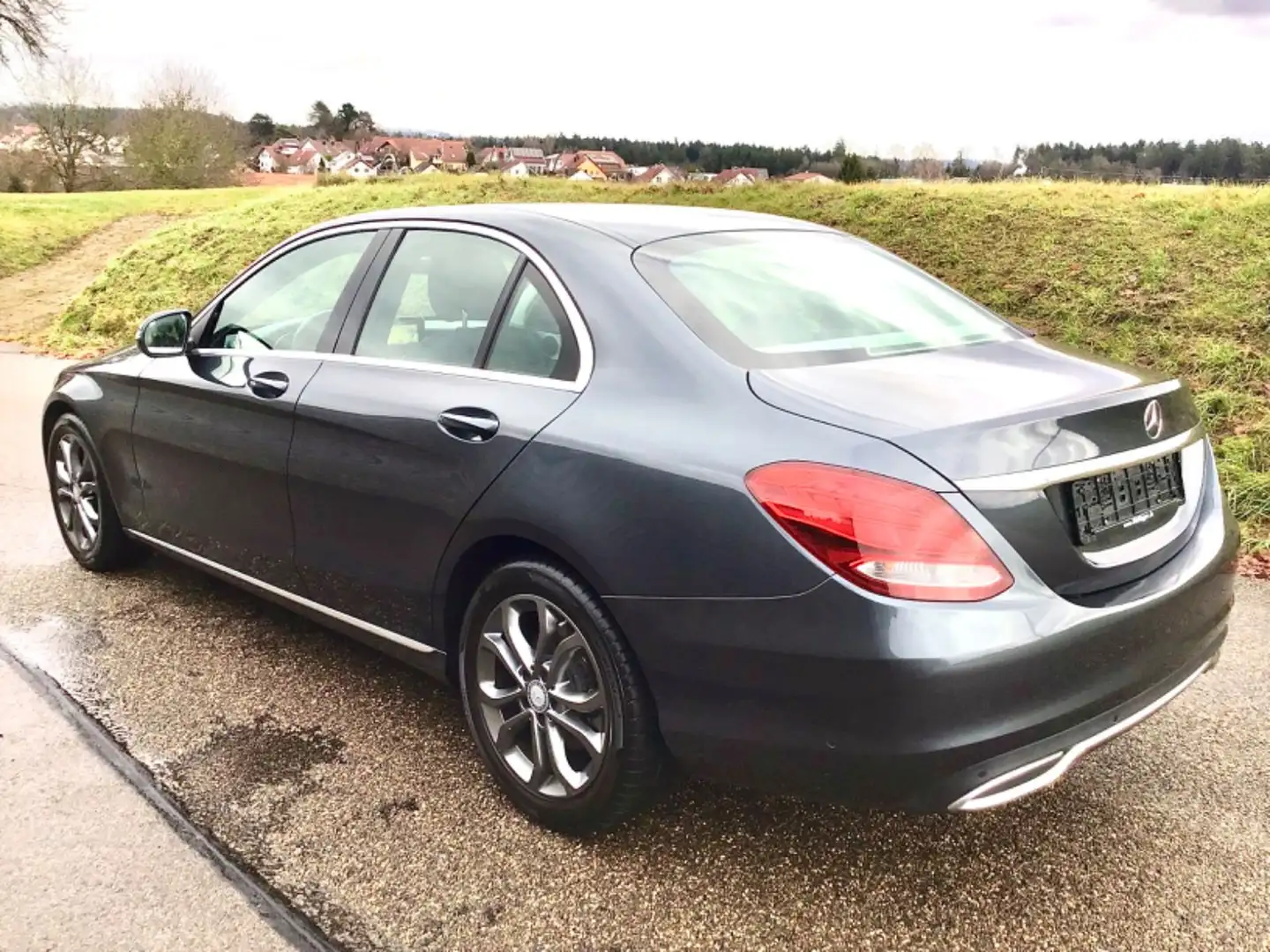 Mercedes-Benz C 180 CGI Limo. AVANTGARDE Modell 2016 - Gepfl. Zstd.! Gris - 2