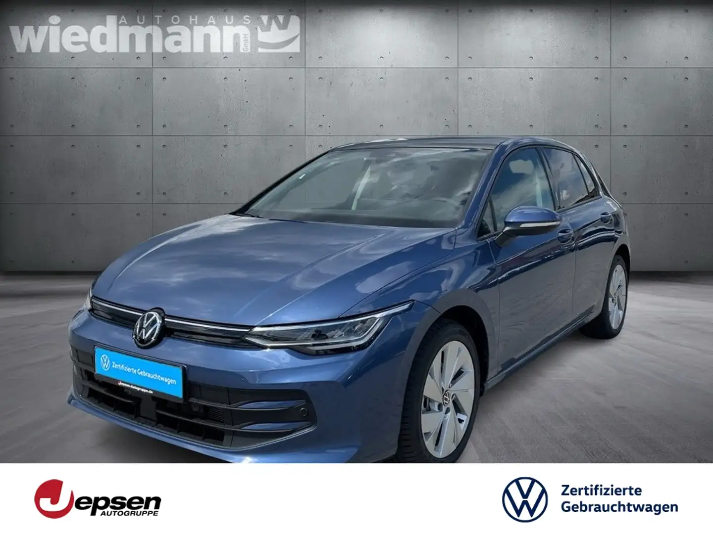 Volkswagen Golf VIII Life 1.5 TSI AHK+ACC+LED+Pano+Climatr, Blau - 1