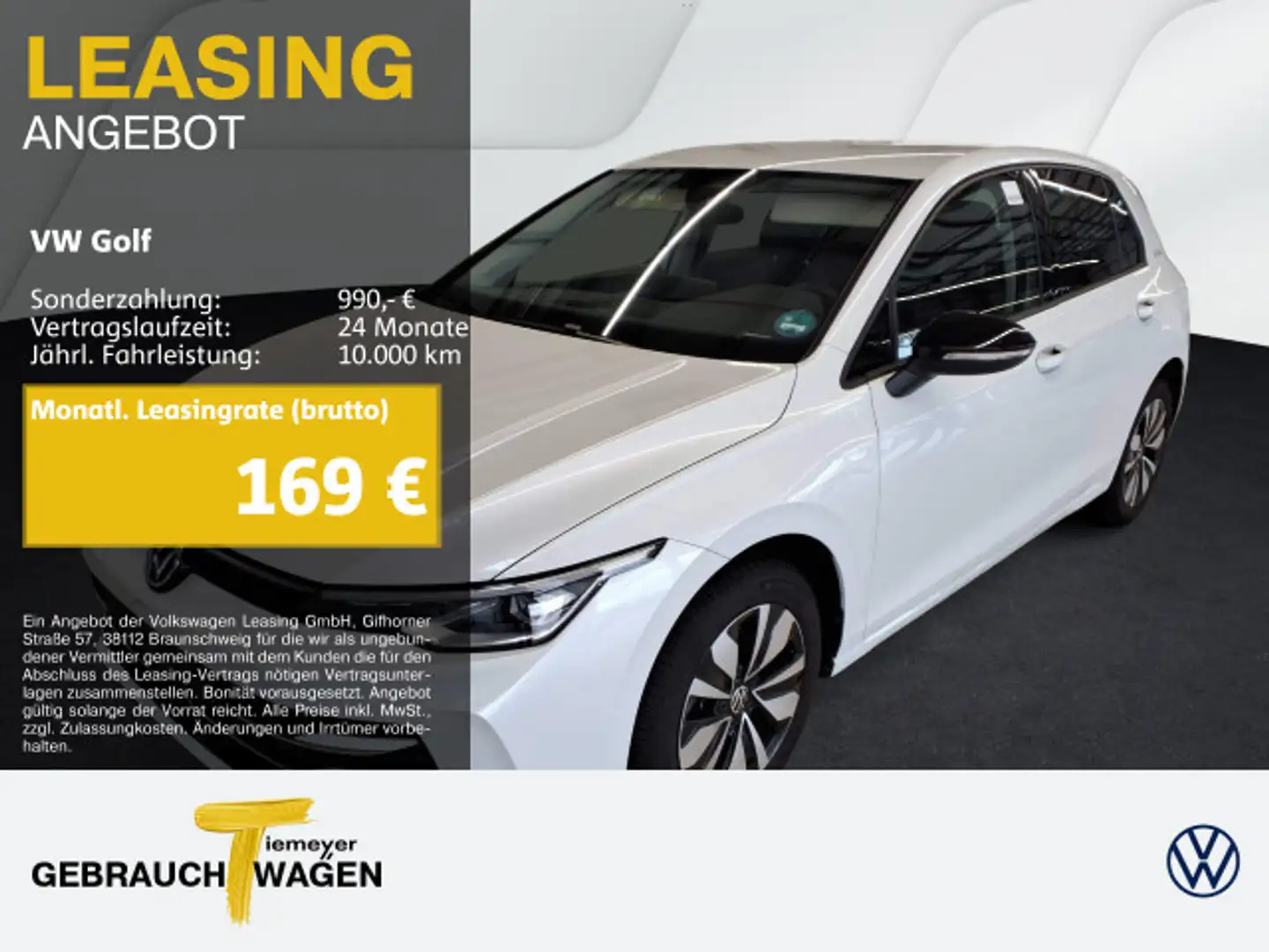 Volkswagen Golf 1.5 TSI GOAL NAVI AHK LED+ PRIVACY Blanc - 1