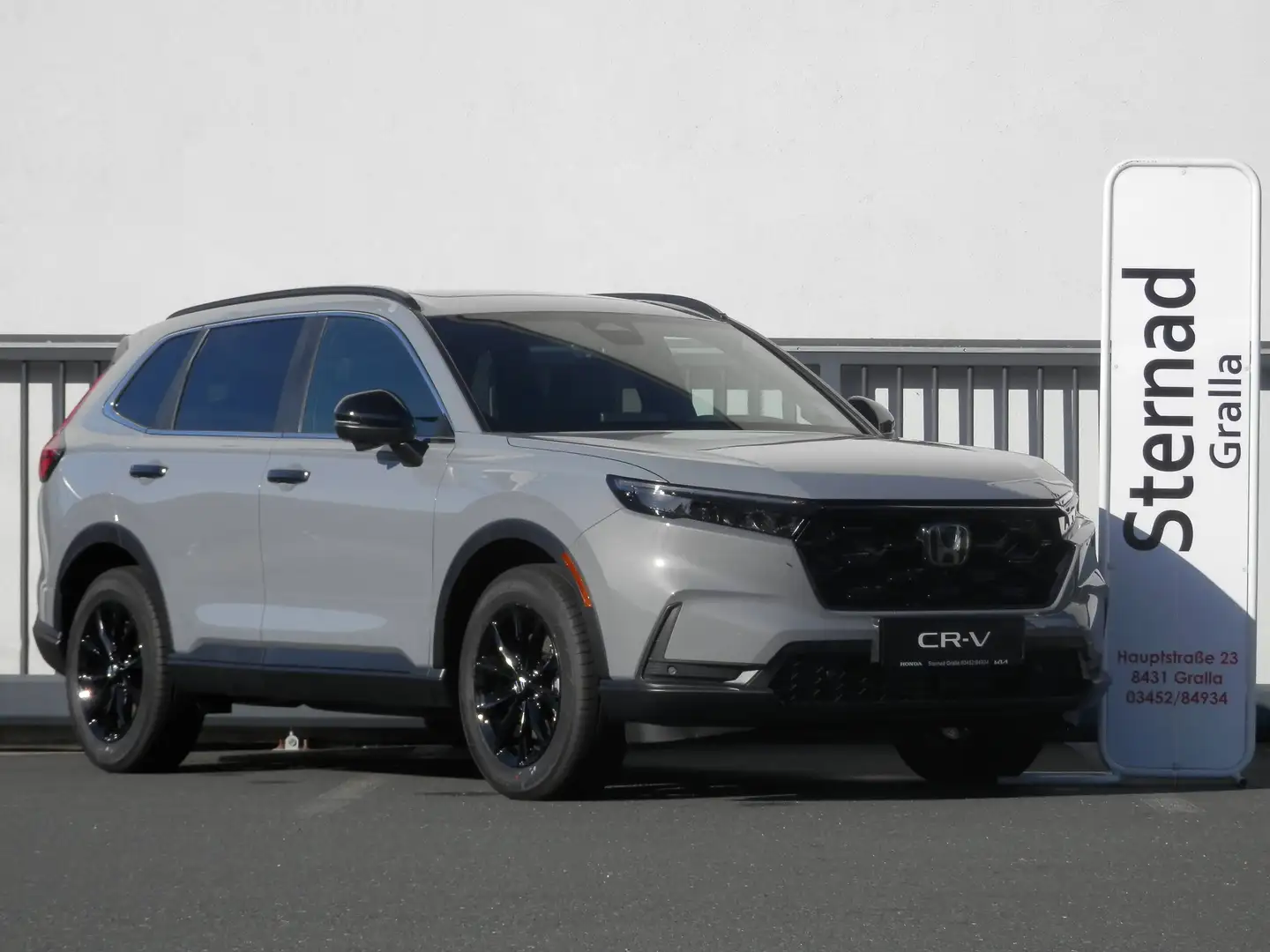 Honda CR-V 2,0 i-MMD e:HEV Advance AWD Aut. Grau - 1