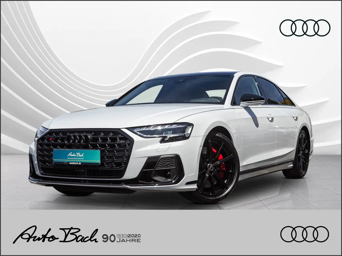 Audi S8 TFSI 571PS PANORAMA HuD AHK Standheizung Weiß - 1