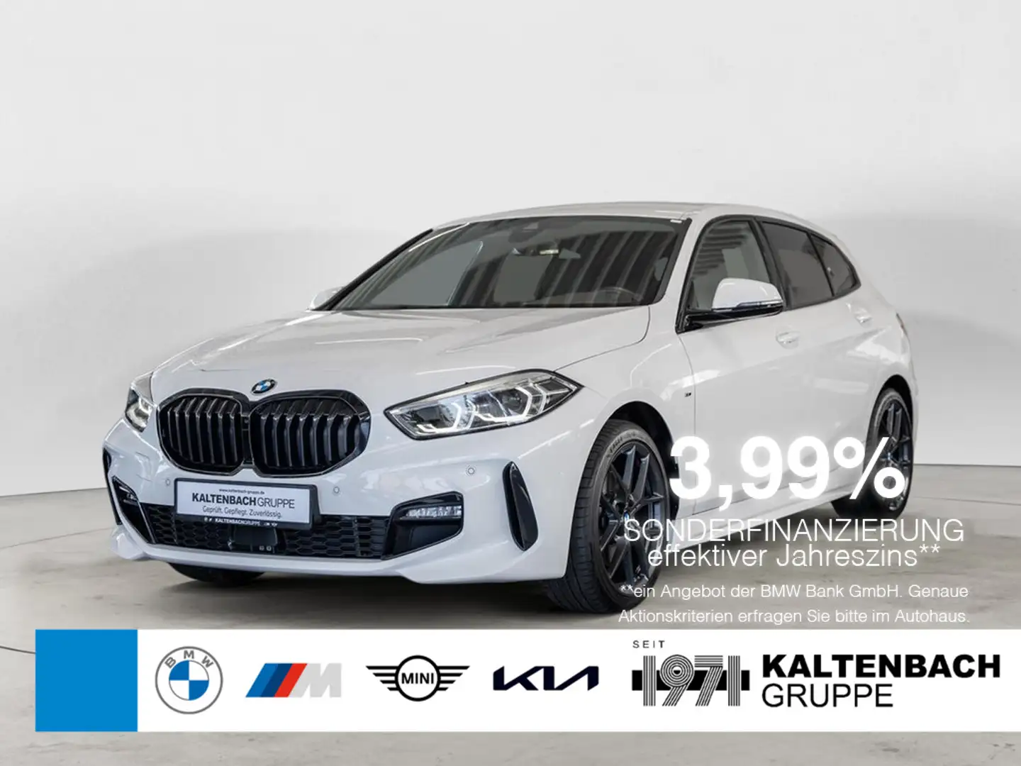 BMW 118 i M-Sport LED W-LAN NAVI SHZ PDC KLIMA Weiß - 1