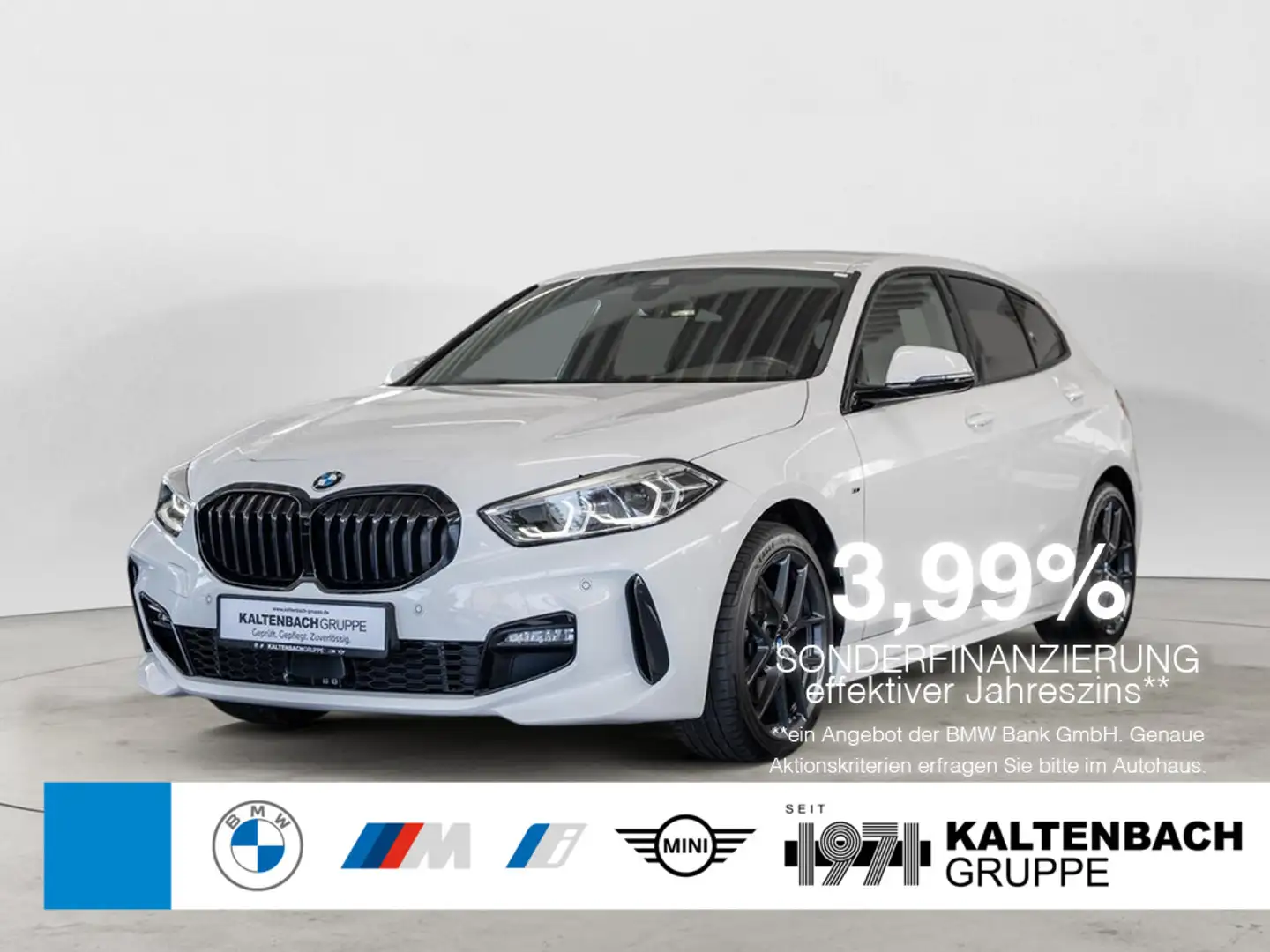 BMW 118 i M-Sport LED W-LAN NAVI SHZ PDC KLIMA Blanc - 1