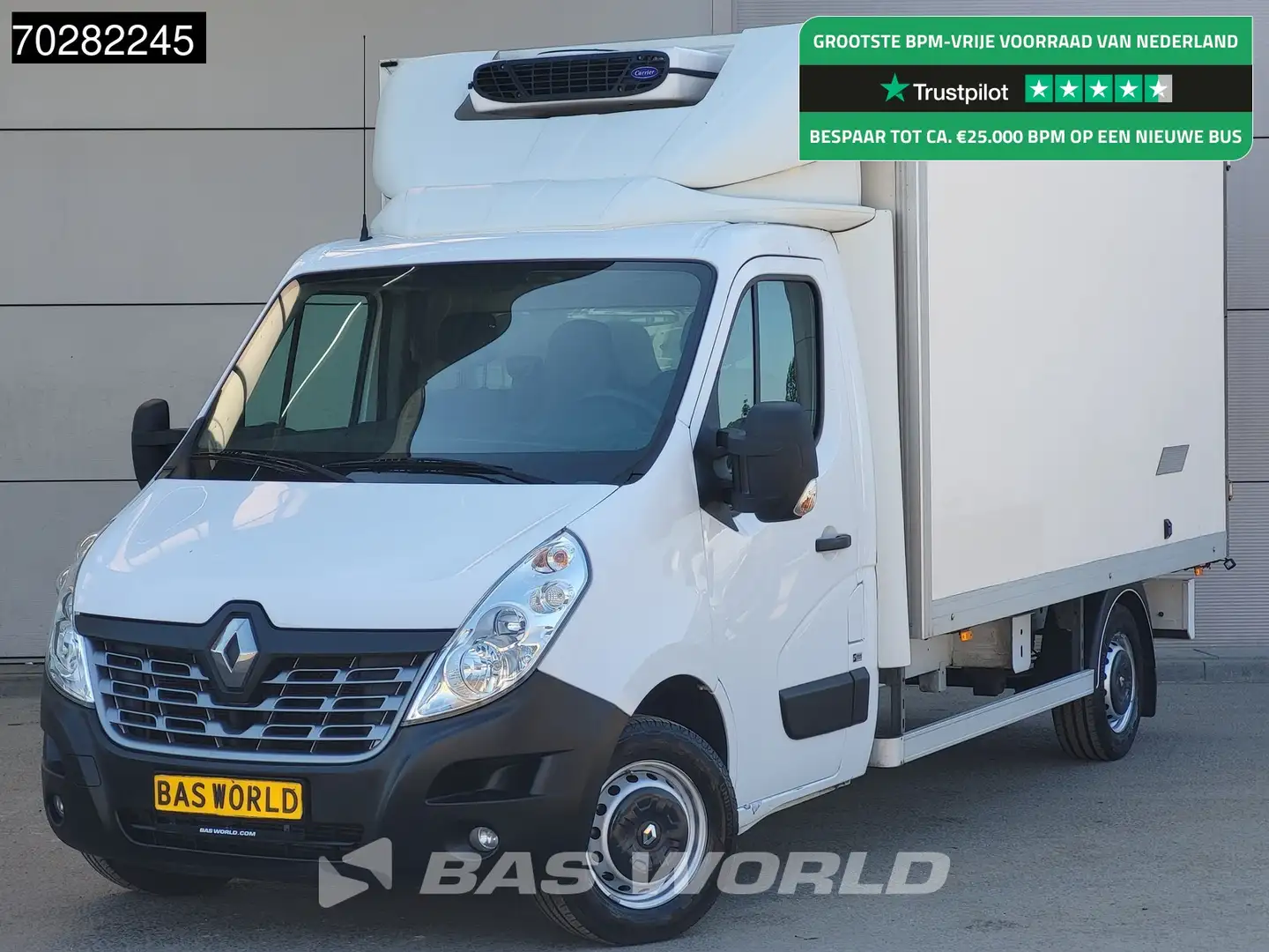 Renault Master 130PK Koelwagen Zijdeur Carrier Viento 300 Euro6 A Wit - 1