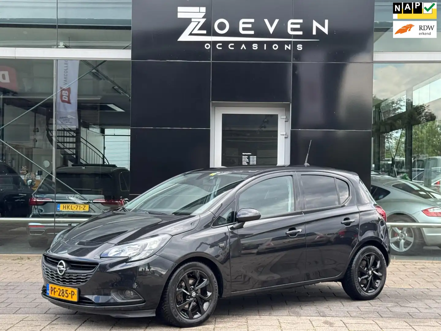 Opel Corsa 1.0 Turbo Cosmo Zwart - 1