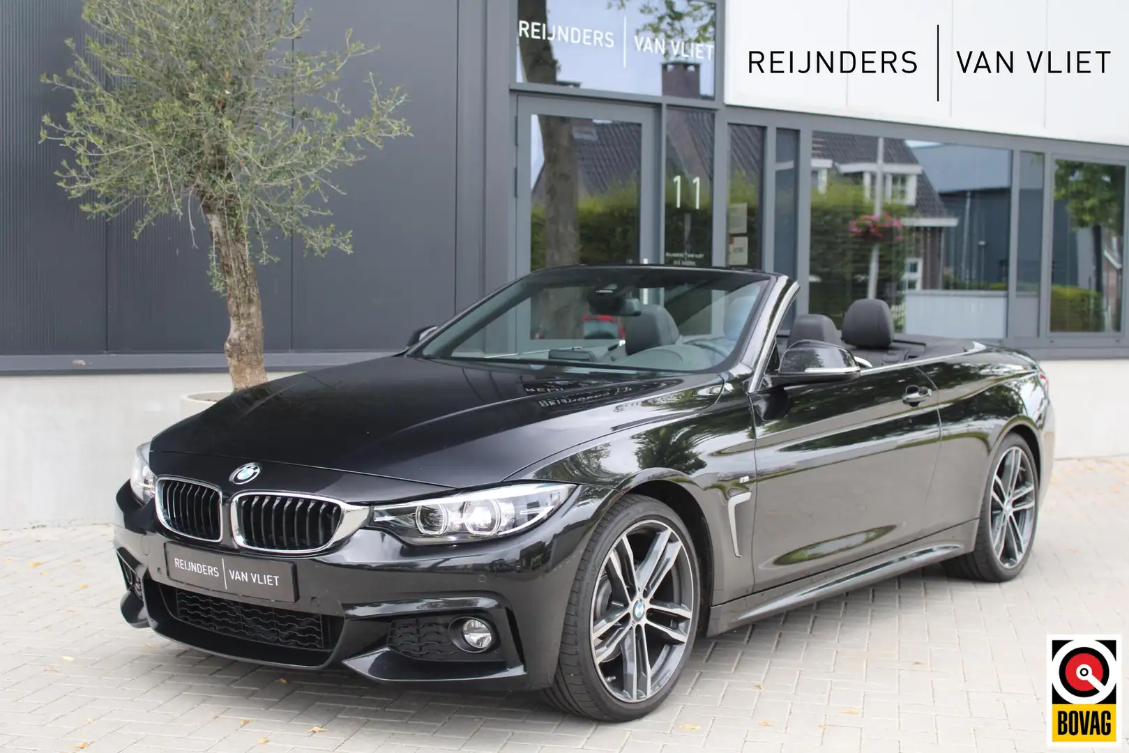 BMW 430 4-serie 430i Cabriolet High Executive Edition M-Sp Zwart - 1