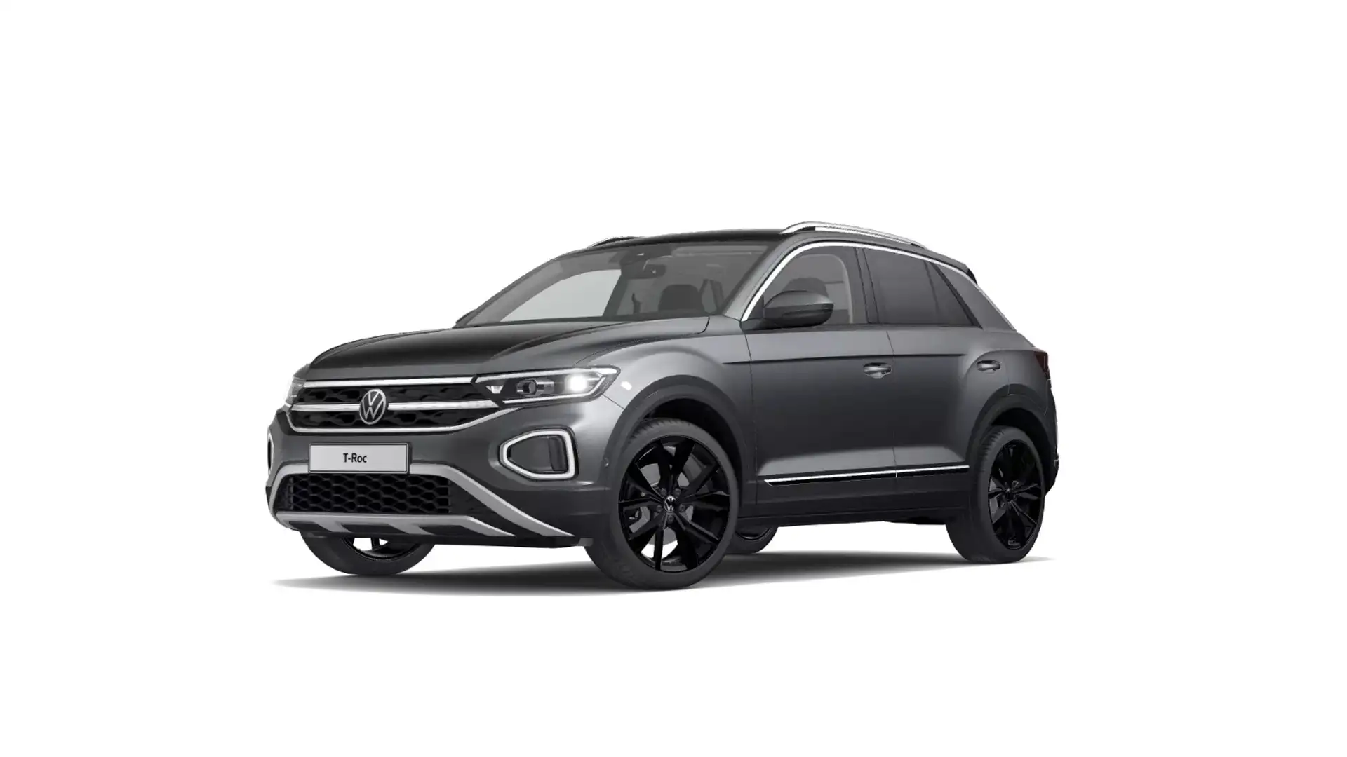 Volkswagen T-Roc Style 1.5 TSI DSG STHZG AHK NAVI ACC CARPL Grau - 2