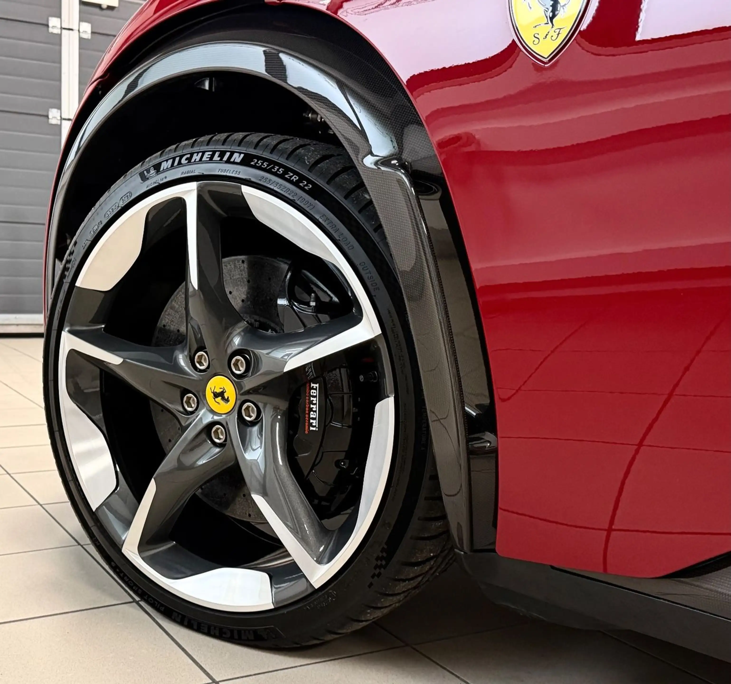 Ferrari Purosangue PUROSANGUE V12 RED EXT CREMA INT CARBON FULLOPT! — photo 11