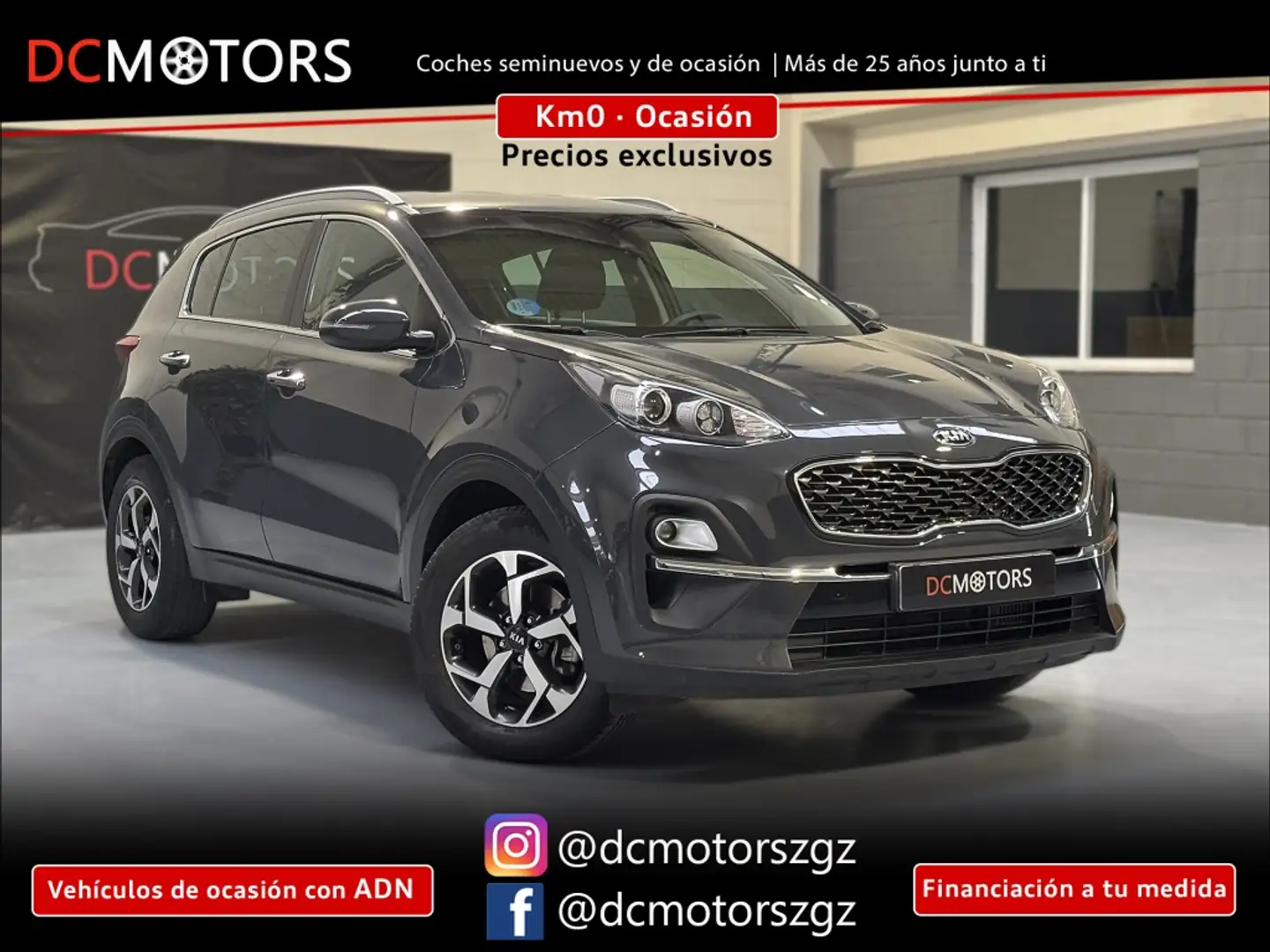 Kia Sportage 1.6 MHEV Drive 4x2 136 Gris - 1