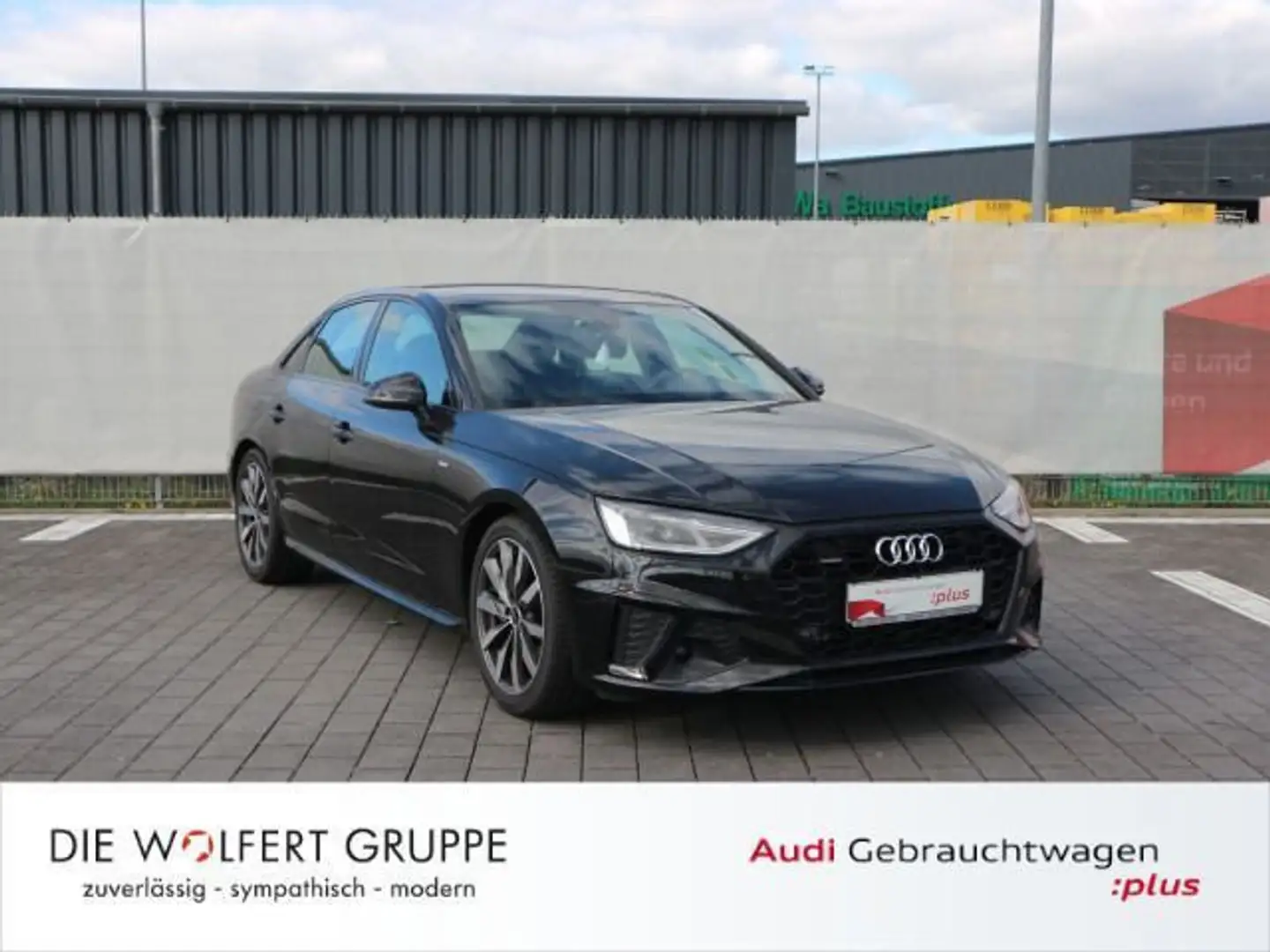 Audi A4 S line 40 TFSI quattro S tronic SHZ Noir - 2