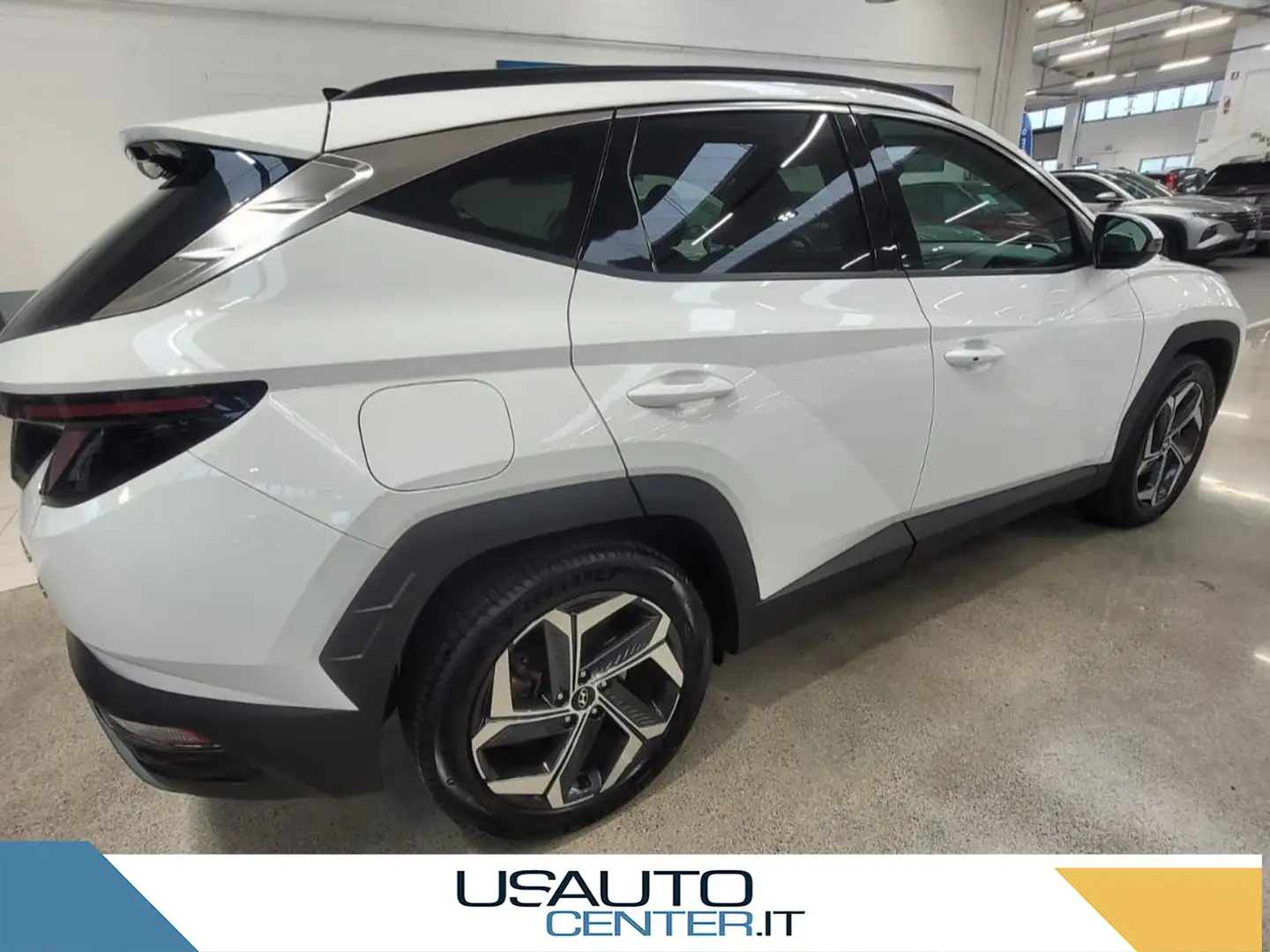 Hyundai TUCSON III 2021 1.6 hev Xline Hyundai Smart Sense+ Advan Bianco - 2
