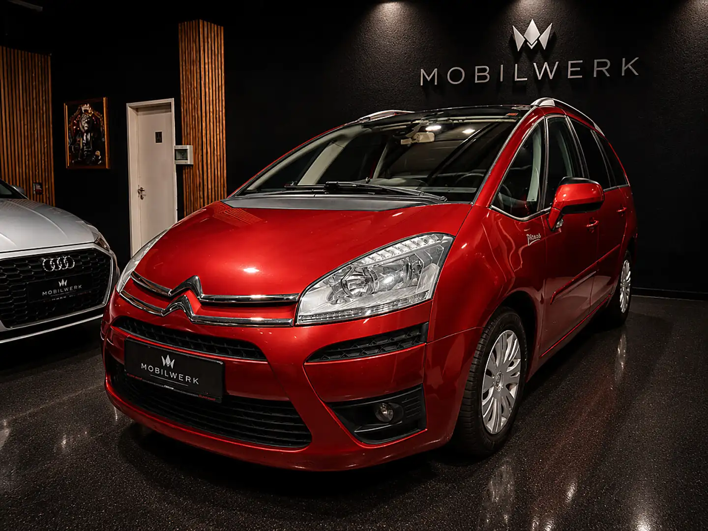 Citroen Grand C4 Picasso 1,6 HDi Seduction EGS6 FAP * 7 sitzer - Automat... Rot - 1