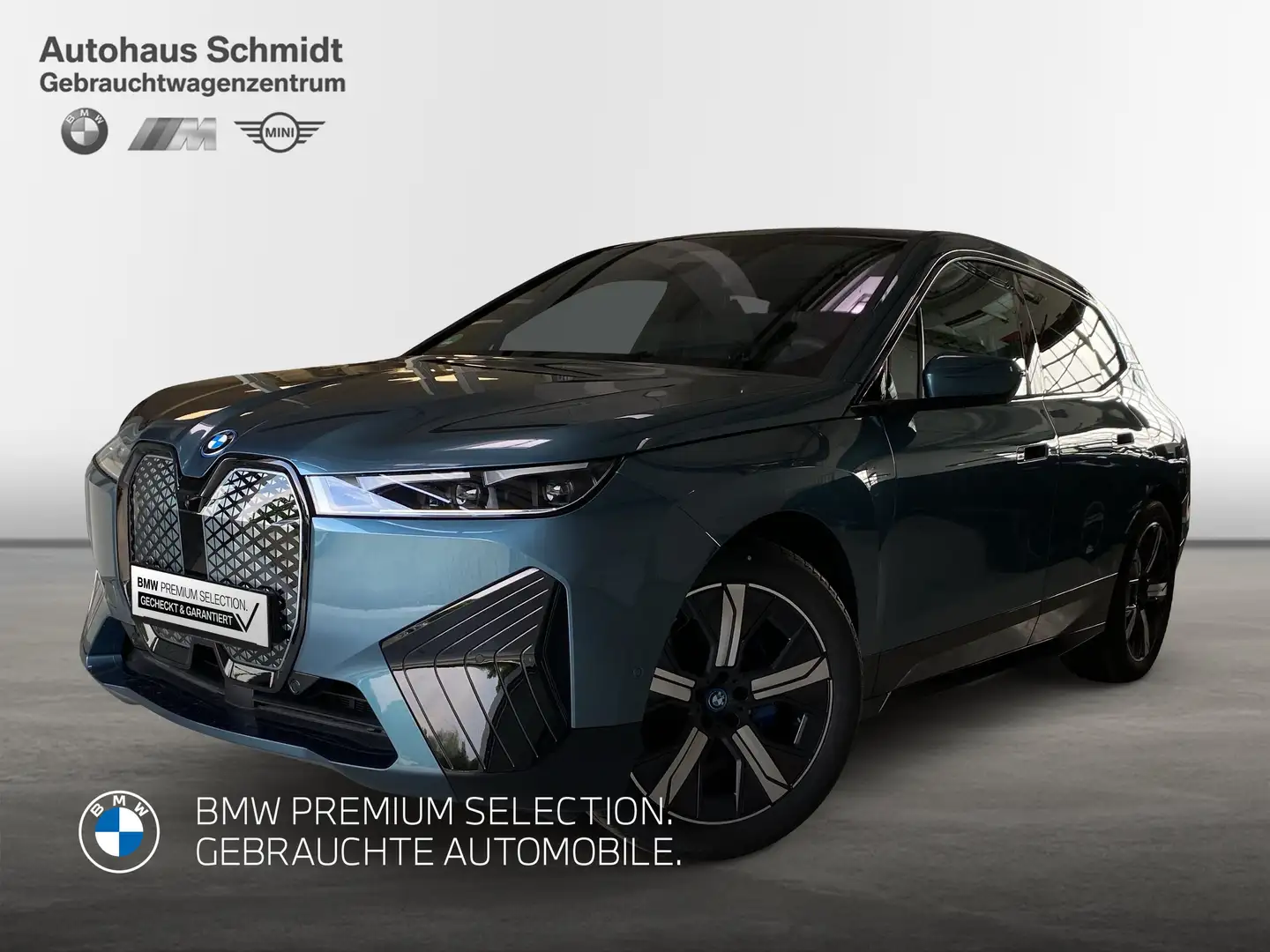 BMW iX xDrive50 624€ netto*Sportpaket*21"*HK HiFi*LC Prof Blau - 1