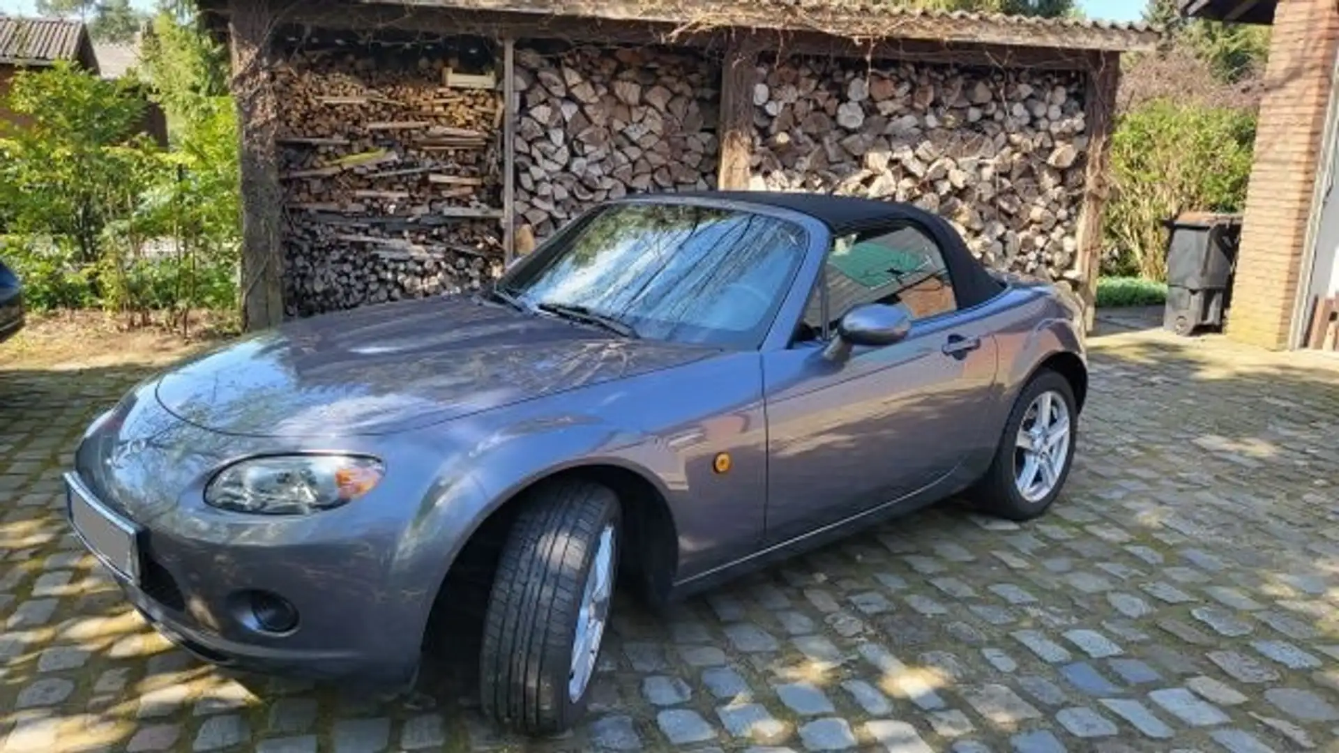 Mazda MX-5 Hardtop, Klima, Elektr-Fensterheber & -spiegel Grau - 2