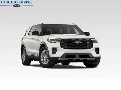 White 2026 Ford Explorer SUV / Crossover All-Wheel Drive Automatic
