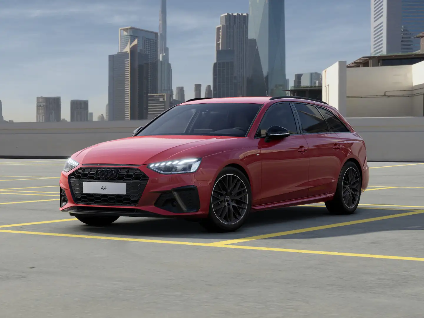 Audi A4 35 TFSI S tronic S line LED AHK B&O 360 Rouge - 1