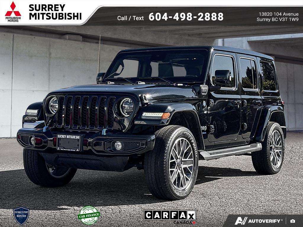 Black 2023 Jeep Wrangler 4xe SUV / Crossover Four-Wheel Drive 8-Speed Automatic