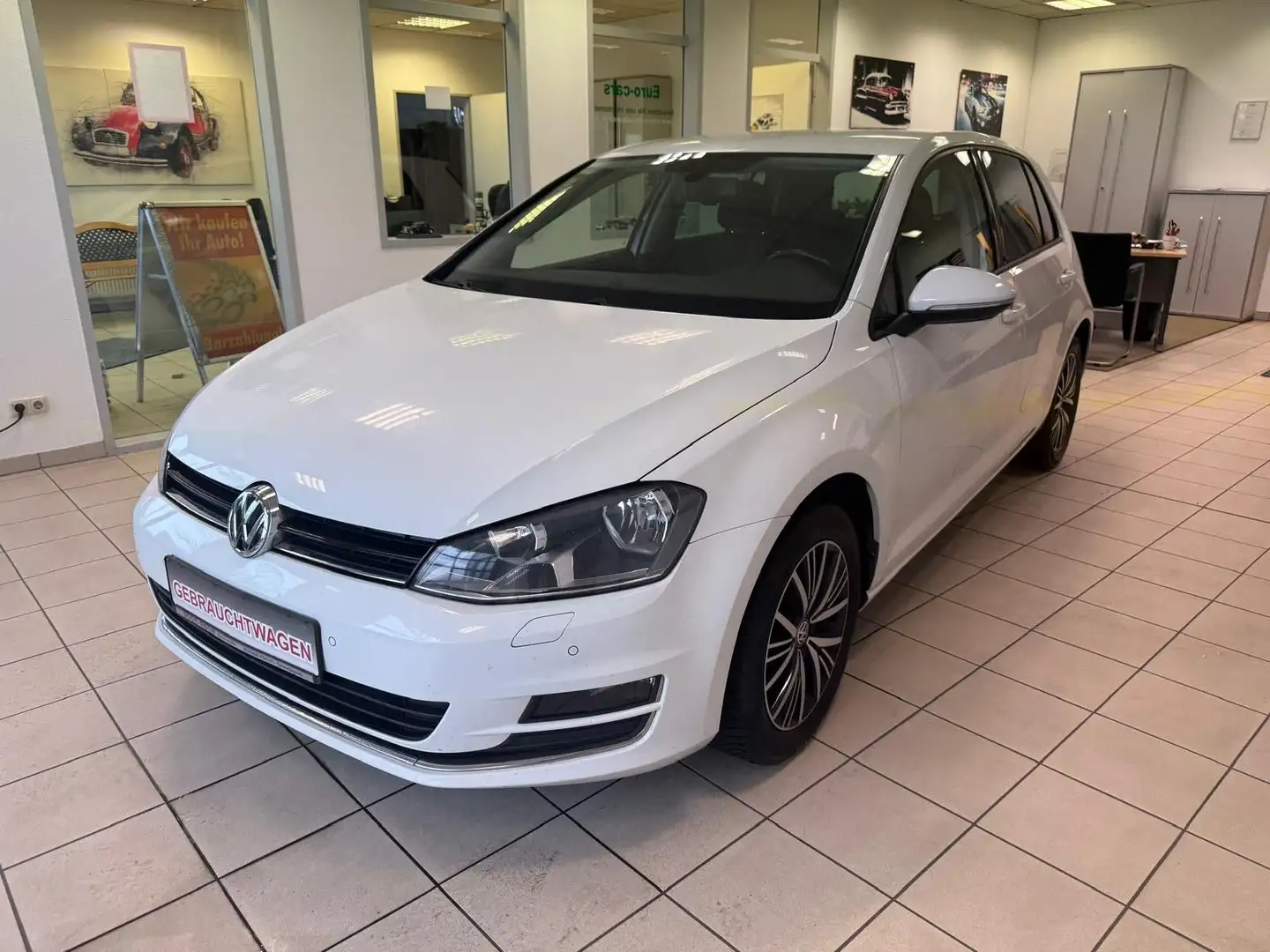 Volkswagen Golf VII Lim. Allstar BMT /NAVI/KLIMA/SCHECKHEFT Wit - 1
