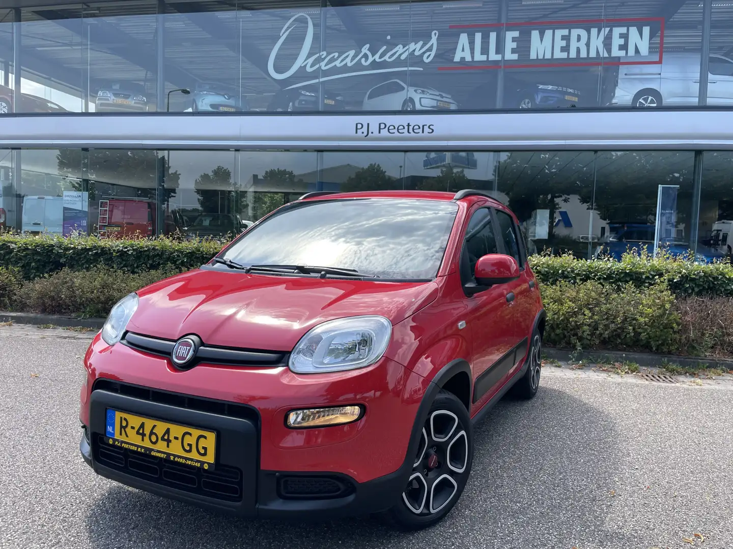 Fiat Panda 1.0 Hybrid City Life Airco - Dakrails - Multifunct Rojo - 1