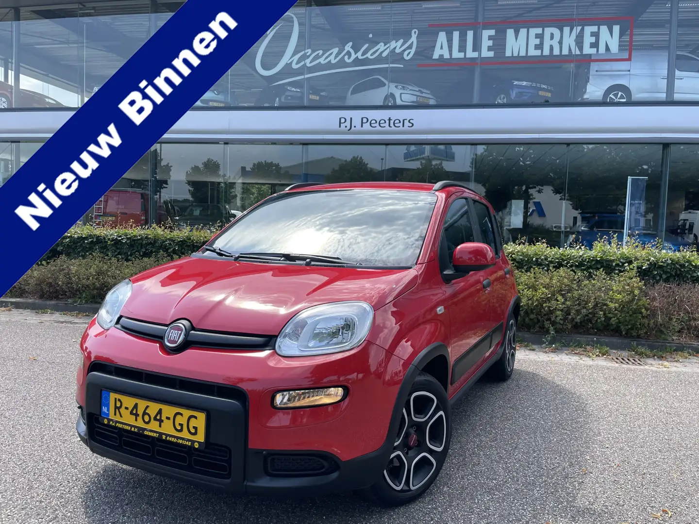 Fiat Panda 1.0 Hybrid City Life Airco - Dakrails - Multifunct Rood - 1