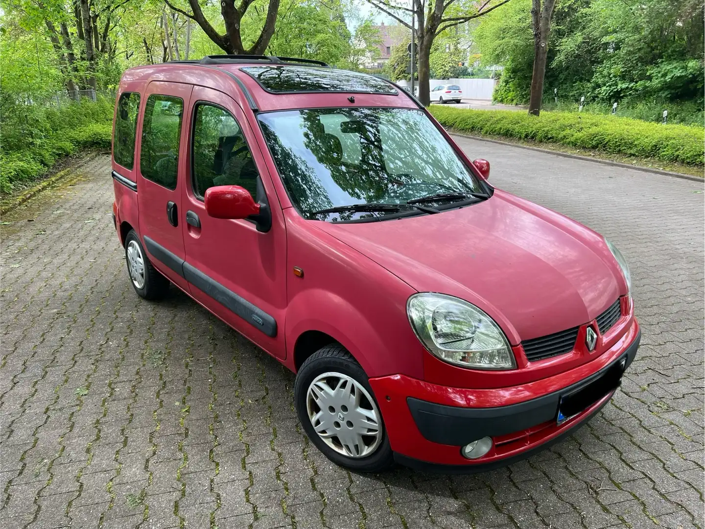 Renault Kangoo Benzin | 2 Schiebetüren Rot - 2