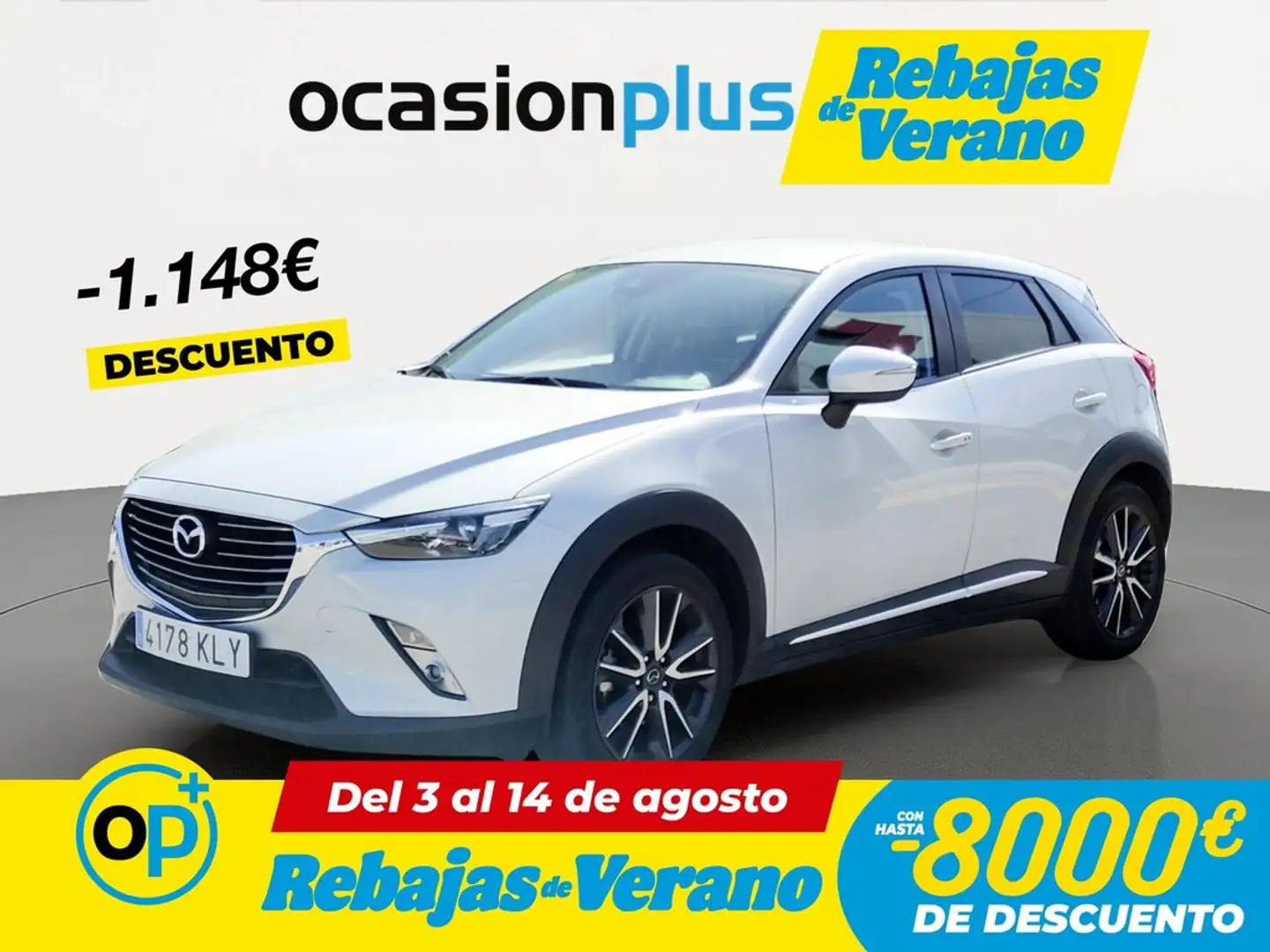 Mazda CX-3 1.5D Luxury 2WD Blanco - 1