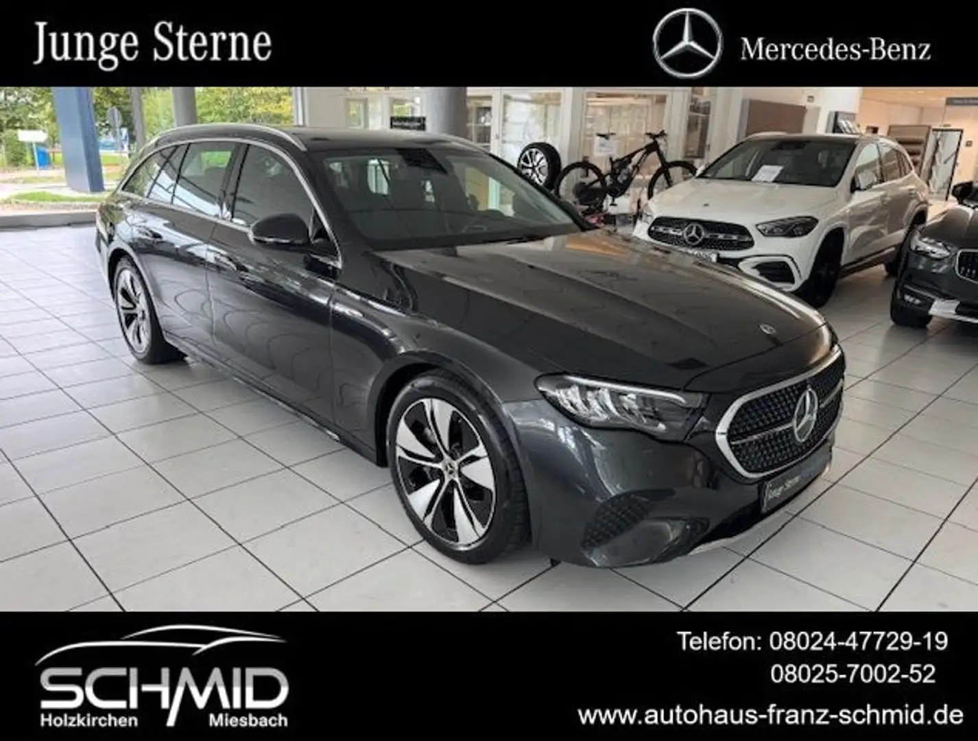 Mercedes-Benz E 300 de T Avantgarde AHK Distronic LED Esche Grau - 1