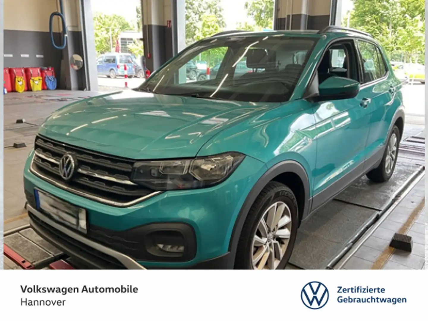 Volkswagen T-Cross 1.0 TSI Life Navi AHK PDC SHZ Groen - 1