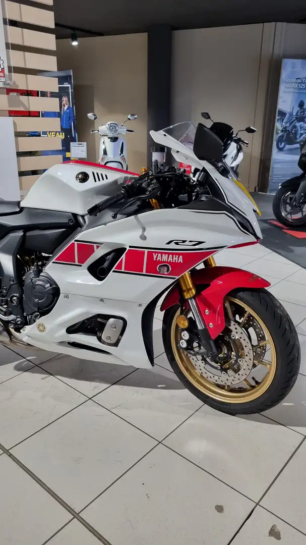 Yamaha YZF-R7 Blanc - 2