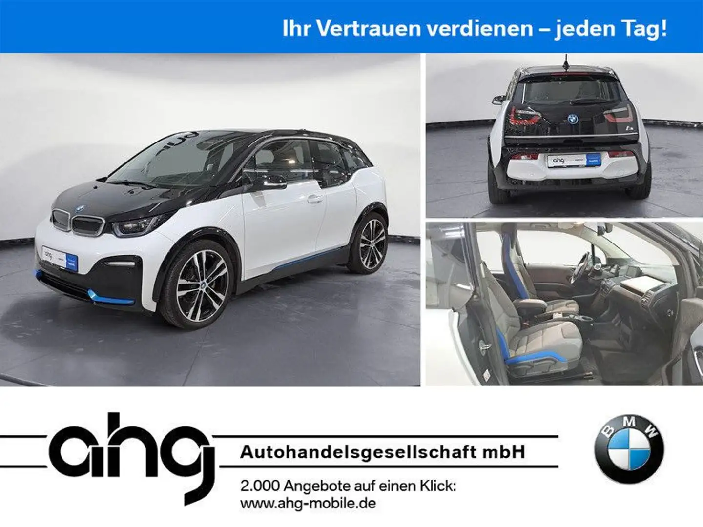 BMW i3 s (120 Ah), Navi Business Klimaaut. Weiß - 1