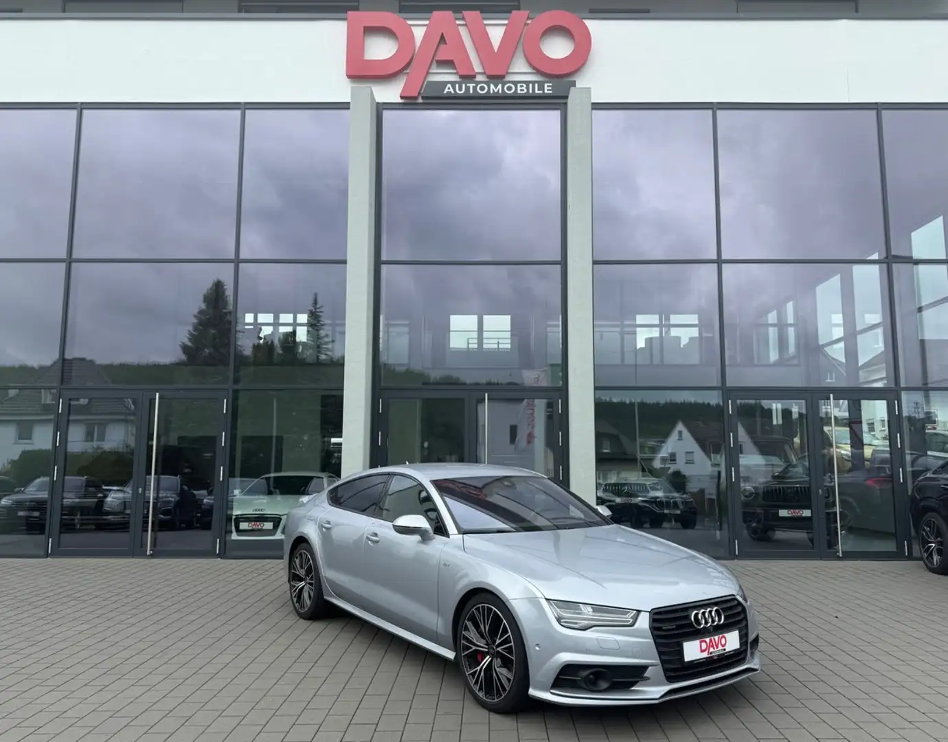 Audi A7 Sportback 3.0 TDI quattro competition/HUD/BOS Silber - 1