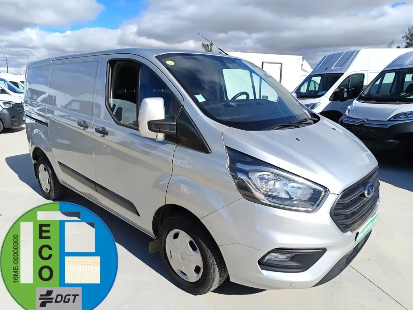 Ford Transit Custom FT 300 L1 Van Trend EcoBlue Hybrid Gris - 1