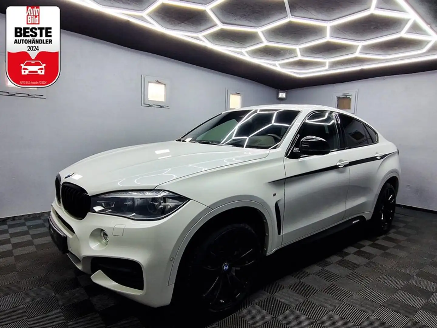 BMW X6 X6 M50 d |PANO|LEDER|LED|KERAMIK|SOUND|STHZG|HEAD Blanco - 1
