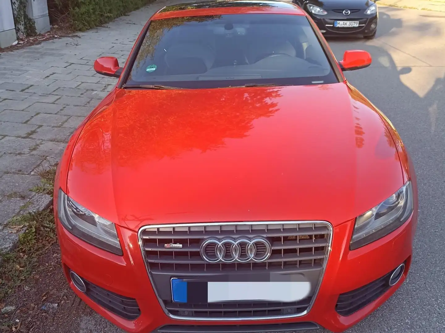 Audi A5 A5 2.0 TFSI S-Line - S5 Felgen Tiefergelegt Rot - 2