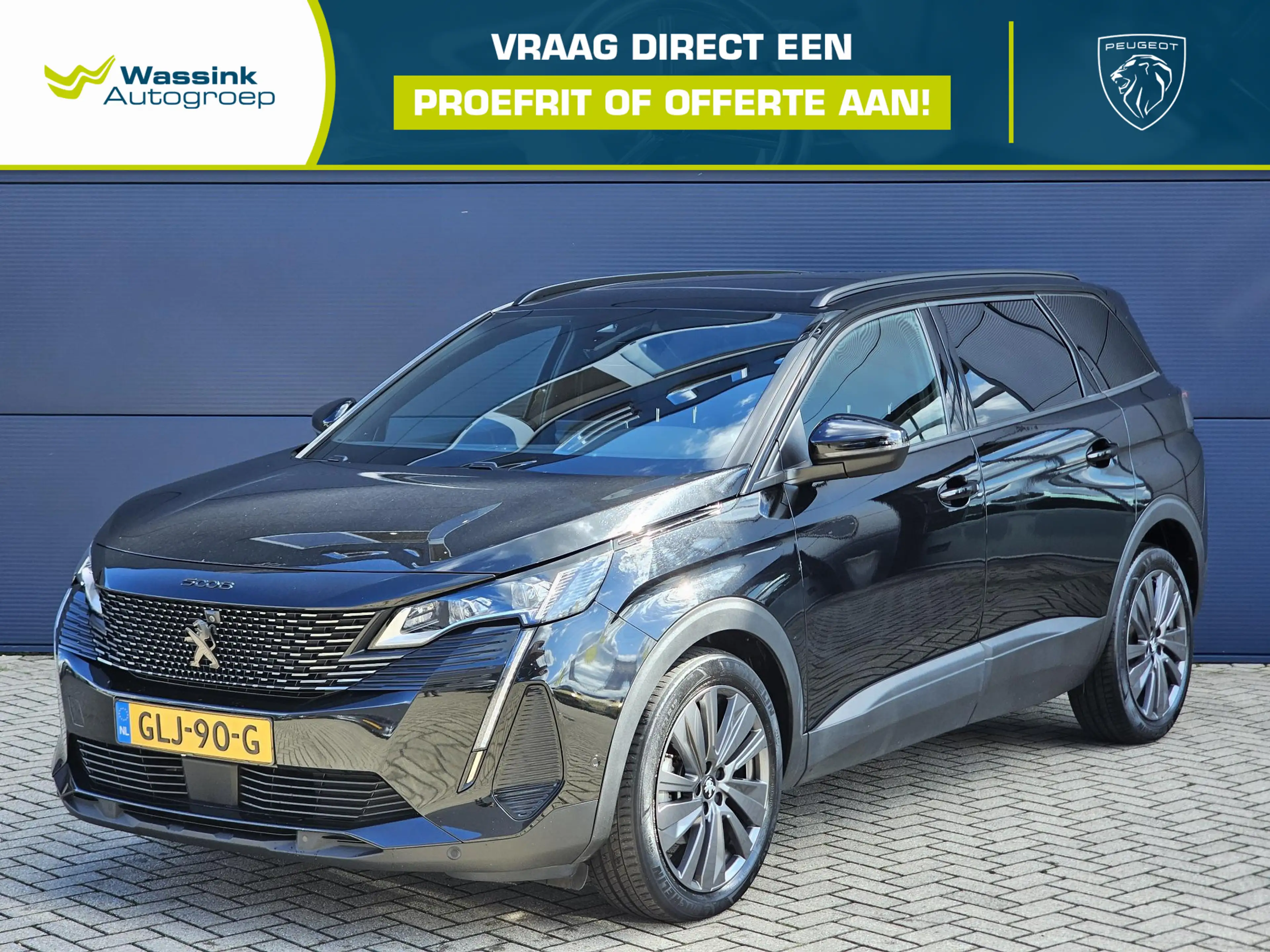 Peugeot 5008 1.2 Hybrid 136 GT | Pano | Carplay | Adapt. Cruise