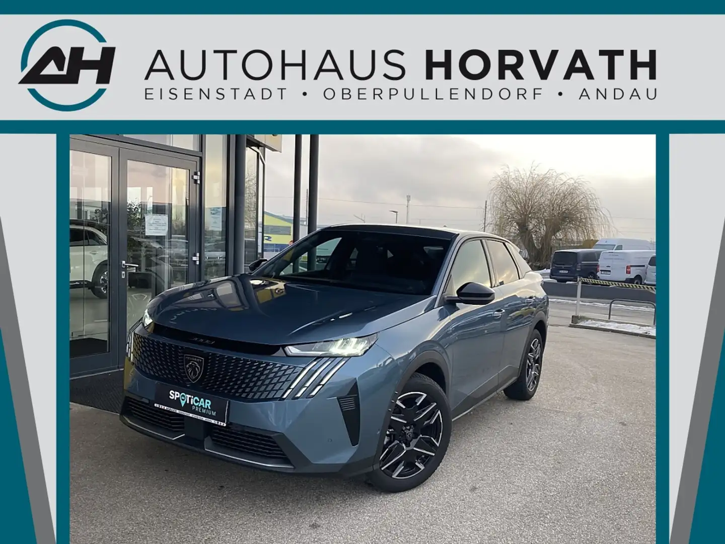 Peugeot 3008 Hybrid 145 E-DCS6 Allure Aut.!NAVI,KAMERA,ACC,L... Blau - 1