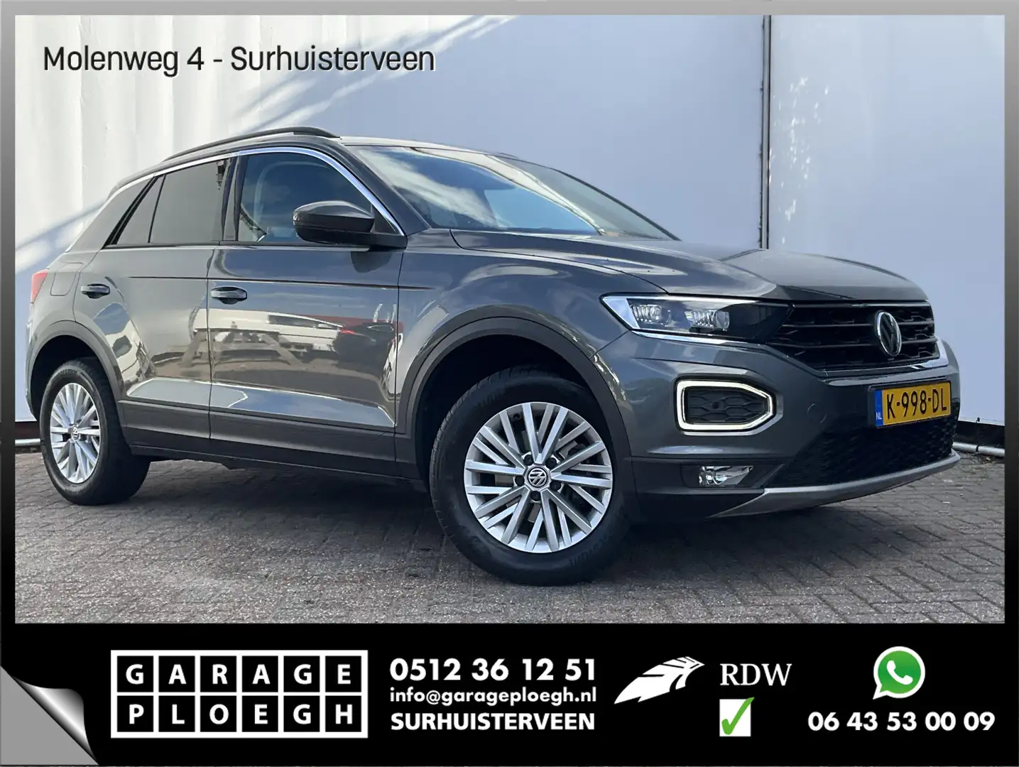 Volkswagen T-Roc 1.5 TSI Sport Trekhaak Automaat Adap.Cruise Navi C Grau - 1