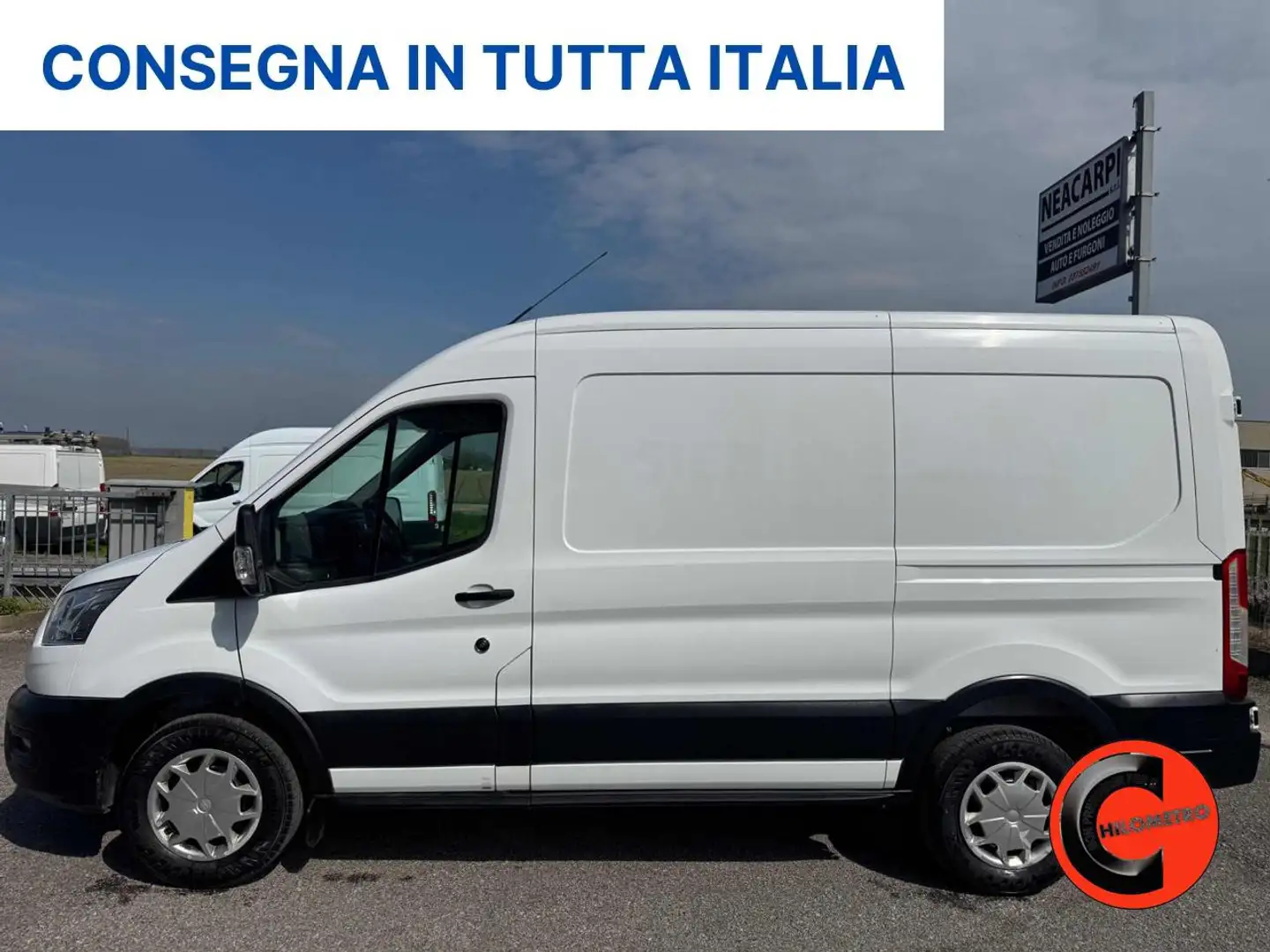 Ford Transit 350 2.0 TDCi 170 CV(PL-TM-L2-H2)SENSORI-CRUISE- Bianco - 2