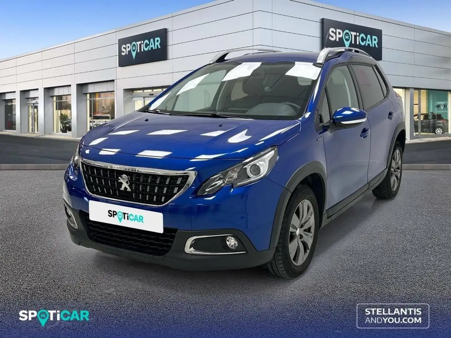 Peugeot 2008 PureTech 110 S&S 6 Vel. MAN Signature Blau - 1