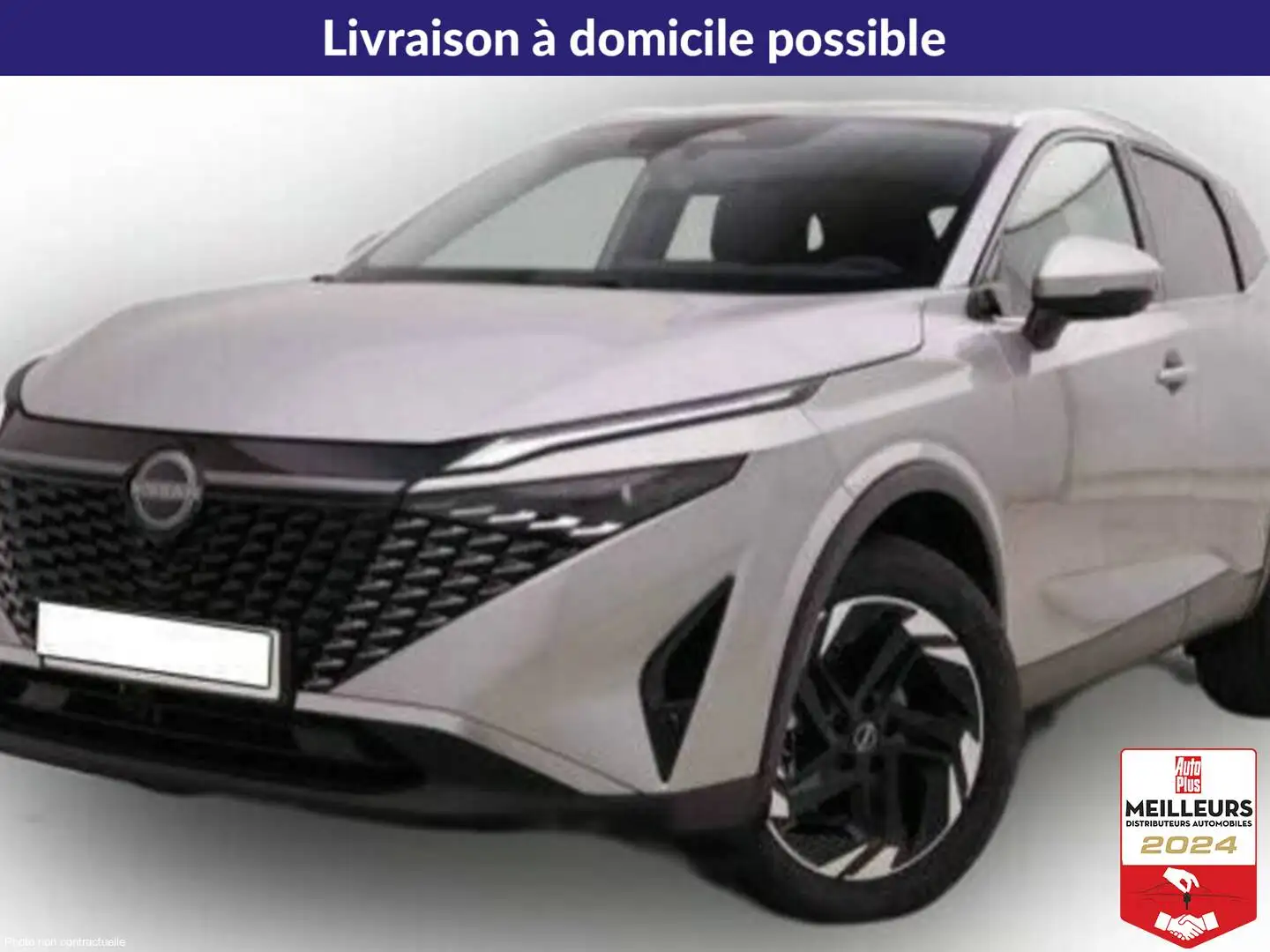 Nissan Qashqai 1.3 DIG-T MHEV 158 X-Tronic N-Connecta Blanc - 2