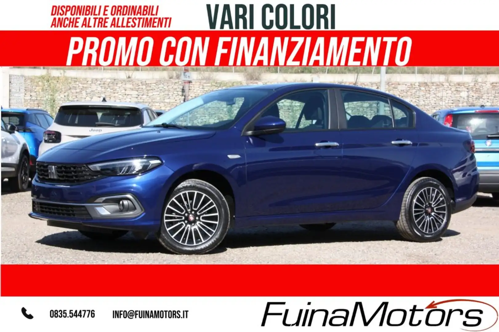 Fiat Tipo 1.6 Mjt S&S CITY NUOVO Blu/Azzurro - 1