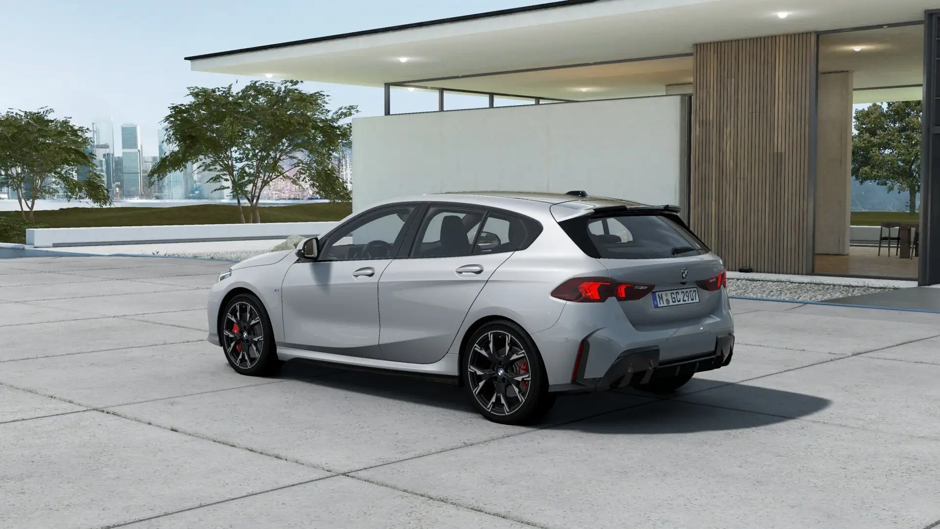 BMW 118 118d MSport Pro Grigio - 2