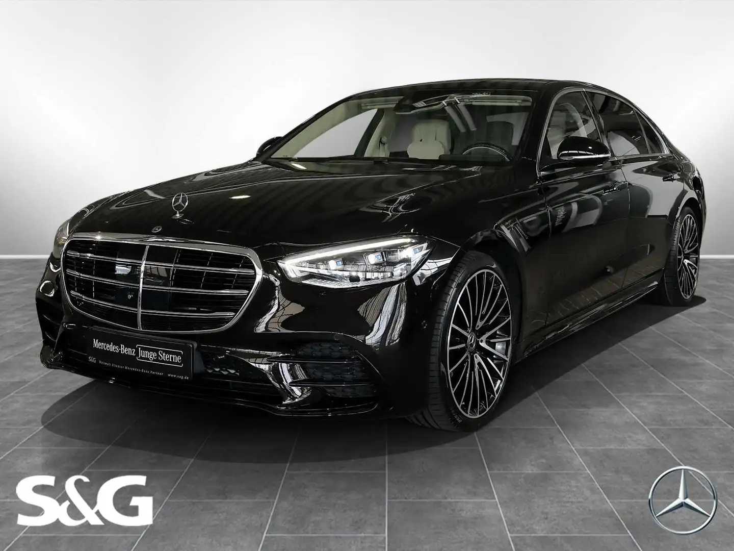 Mercedes-Benz S 580 4M Limousine AMG Night+360°+Pano+HUD+21 Negru - 1