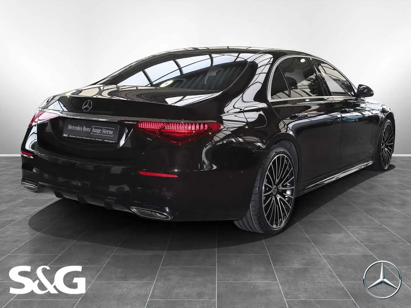 Mercedes-Benz S 580 4M Limousine AMG Night+360°+Pano+HUD+21 Negru - 2