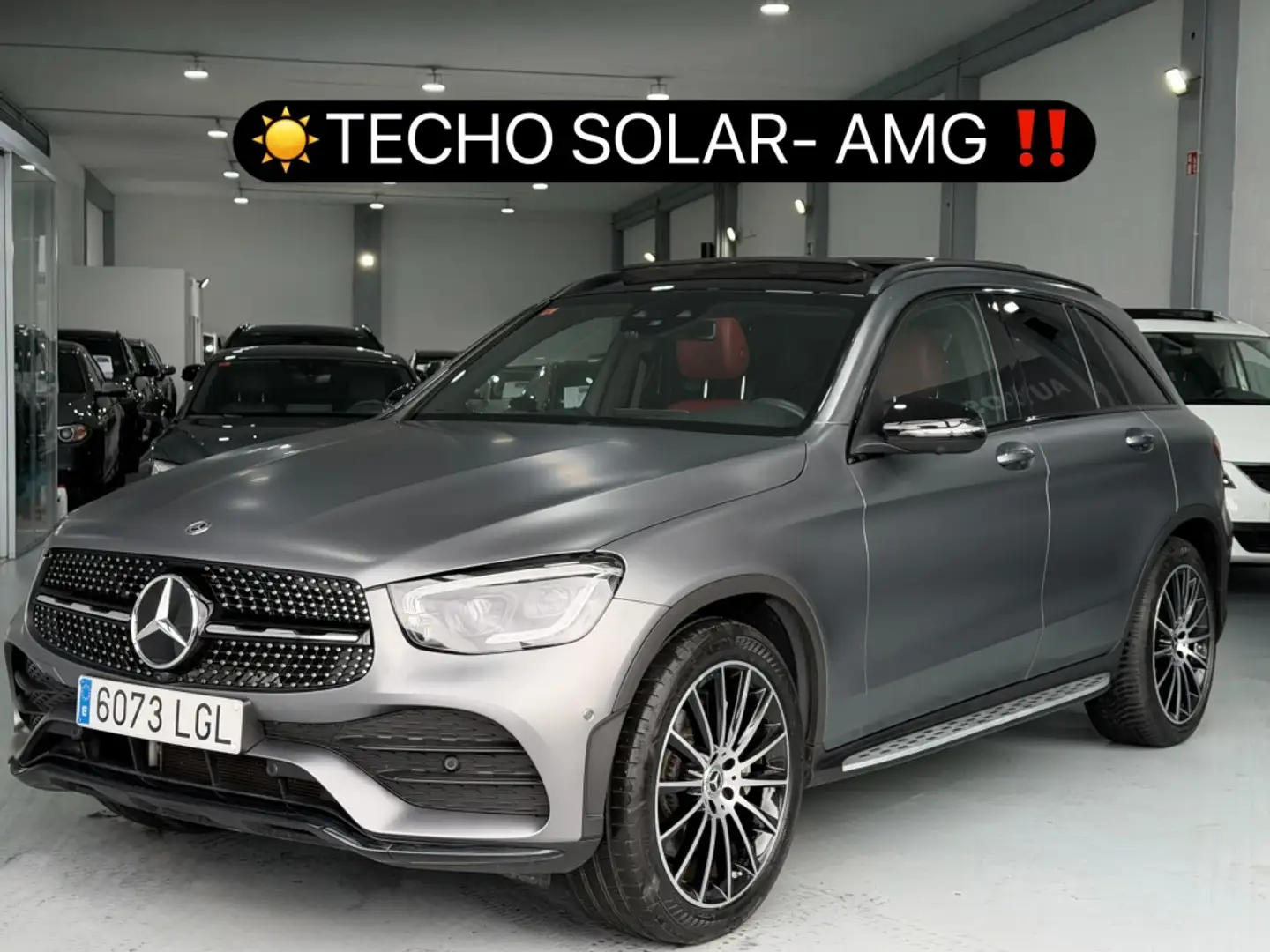 Mercedes-Benz GLC 220 220d 4Matic 9G-Tronic Gris - 1