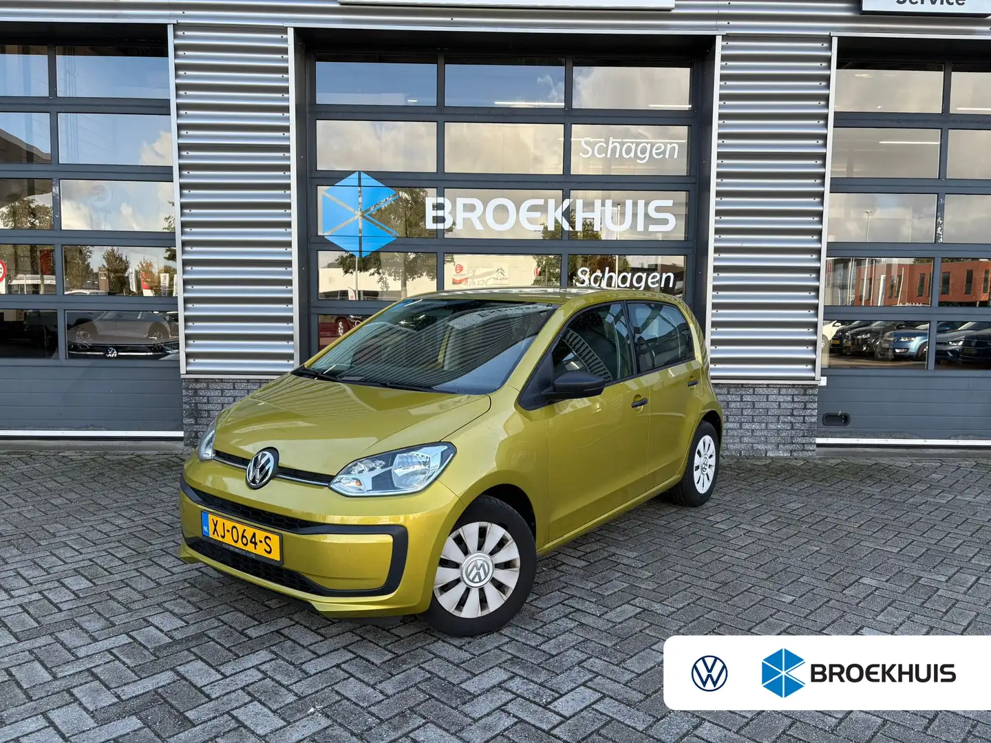 Volkswagen up! 1.0 BMT 60 pk take | Airco | Bluetooth | Dab | Jaune - 1