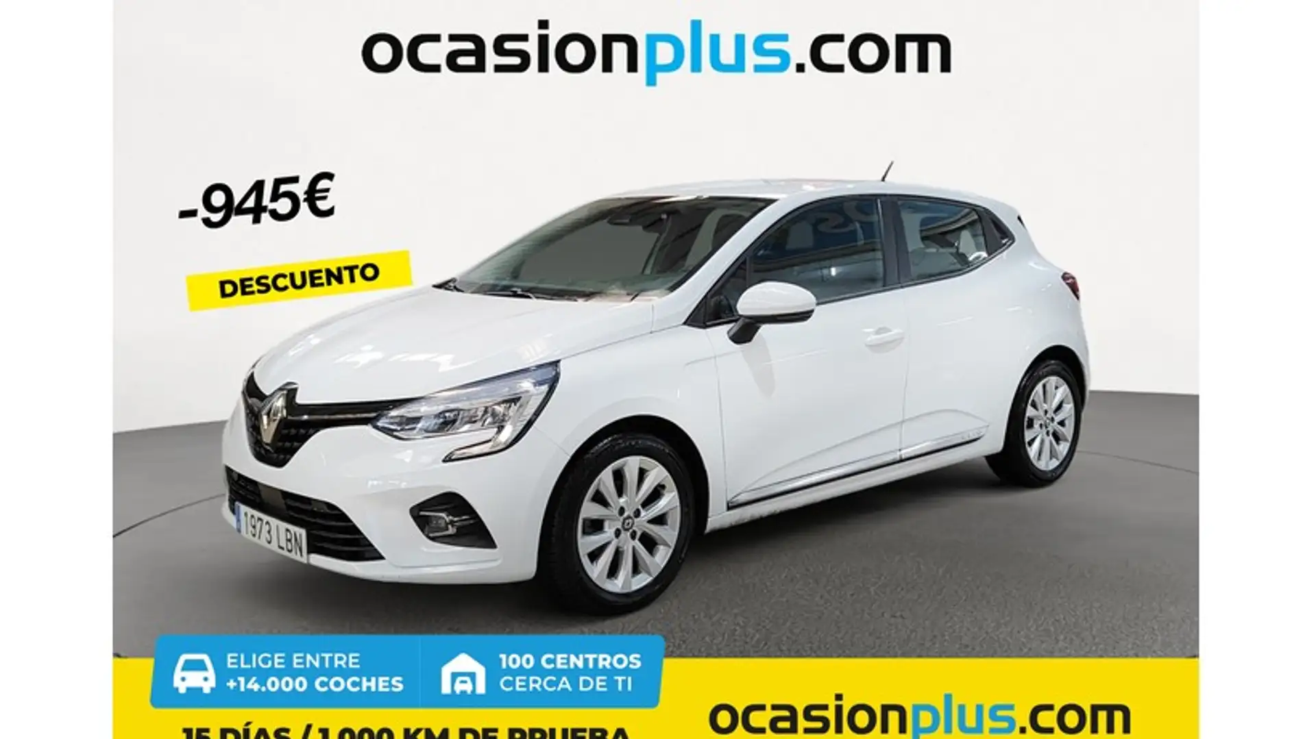 Renault Clio TCe Intens 74kW Blanc - 1