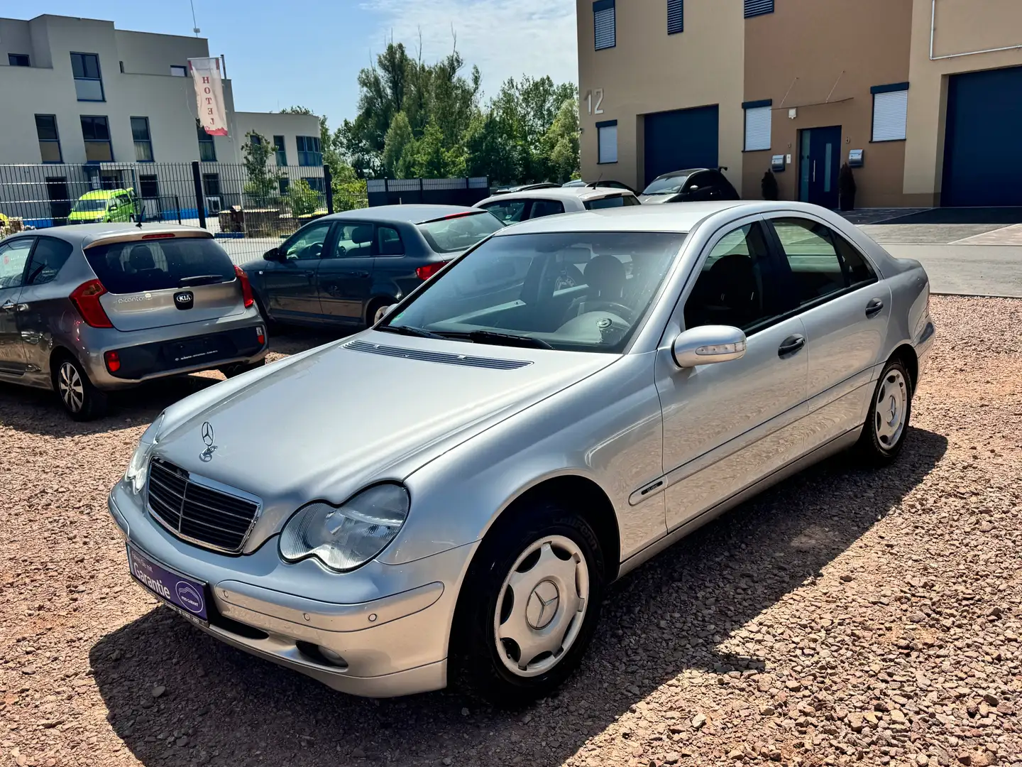 Mercedes-Benz C 200 C 200 Kompressor Garantie Automatik unfallfrei tuv Gris - 1