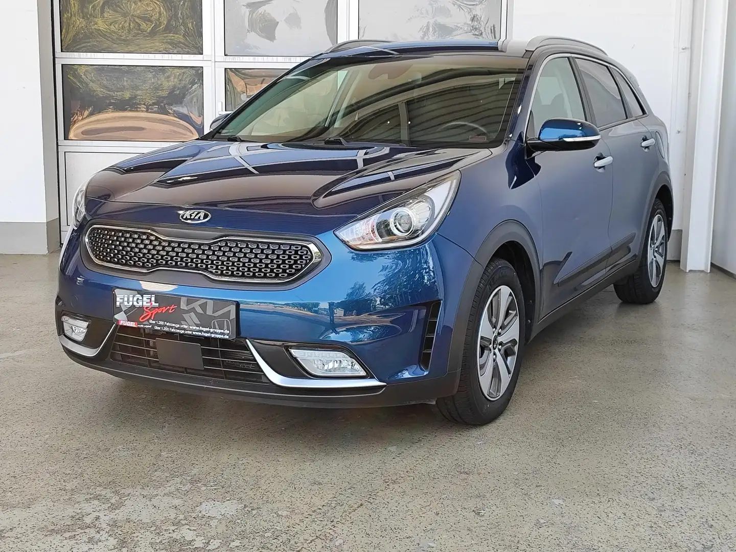 Kia Niro 1.6 Hybrid Vision Drive Assist P.|Navi|1.Hand Bleu - 2